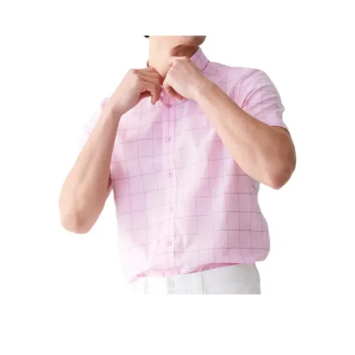 JODOLL Рубашка Мужская Цвет Морская Раковина Розовая