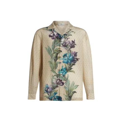 ETRO Многоцветные Мужские Рубашки