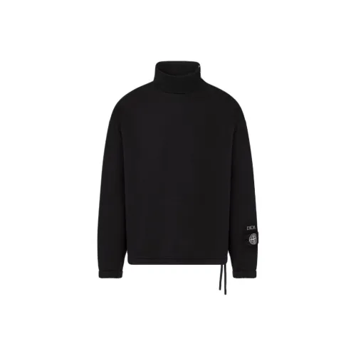 DIOR x STONE ISLAND FW24 Свитшот Мужской Черный
