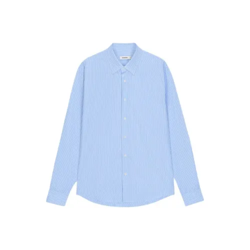 Sandro Мужские Синие Рубашки