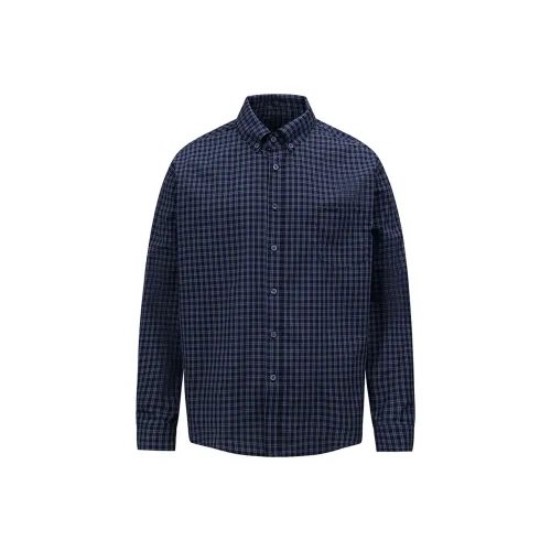 GTLA Темно-синяя унисекс рубашка