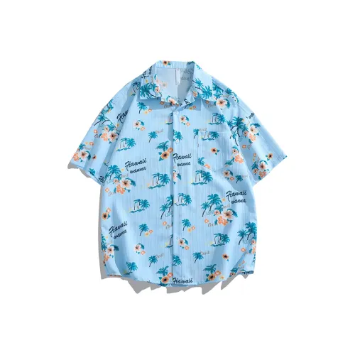 TIMD Malaga Синий Унисекс Рубашки