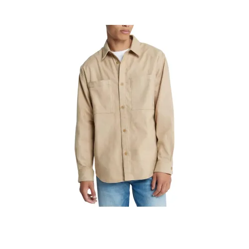 Calvin Klein Хаки Мужские Рубашки