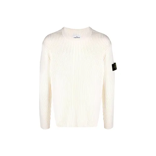 Stone Island Белые Мужские Свитера