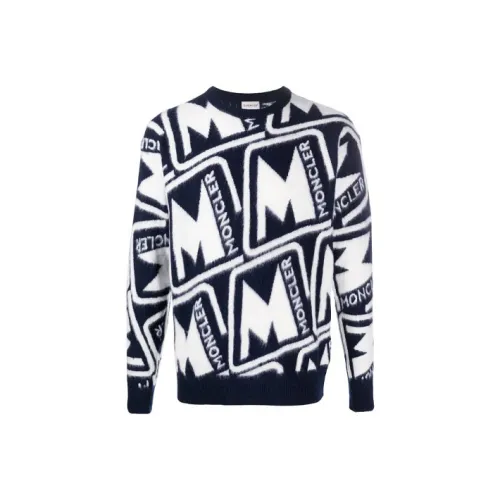 Moncler FW21 Синий Мужские Свитера
