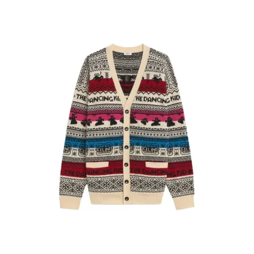 CELINE Трикотаж Мужской Неоновый Белый Красный