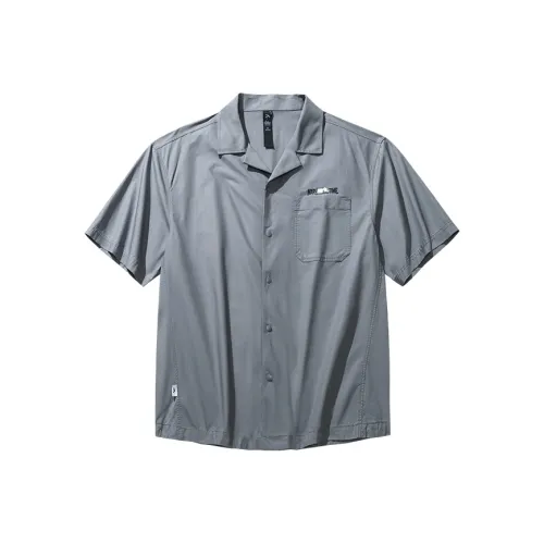 CHAOJIANTA Carbon Gray Мужские Рубашки