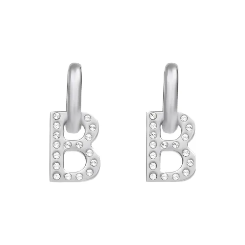 BALENCIAGA Серьги из бронзы Серебряный Женские