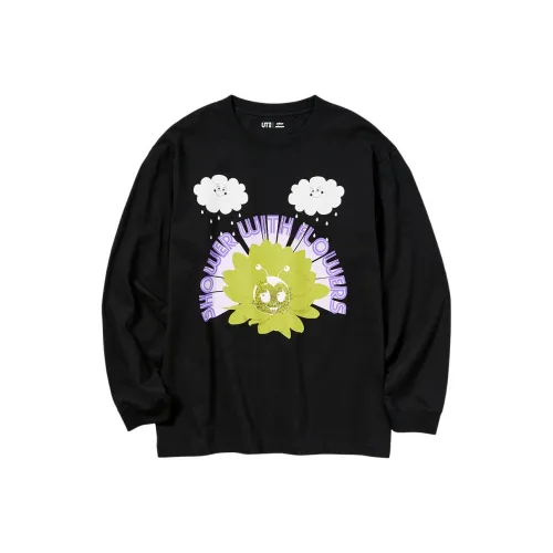 UNIQLO Черный Унисекс Свитшоты