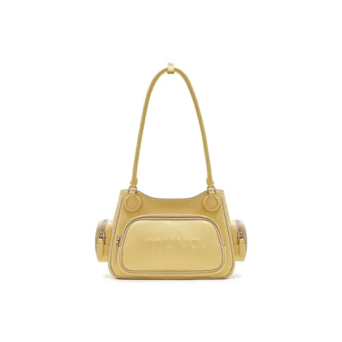 MUVA Сумка через плечо из коровьей кожи большая женская многоцветная