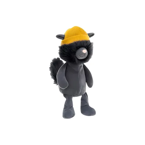 JELLYCAT Grand Платье UP Collection Rap Кошка Hip Hop Куклы Плюшевая кукла 28 см Высокая
