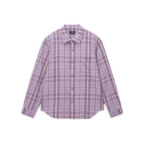 Stussy Holiday FW23 STONES Plaid Shirt Unisex