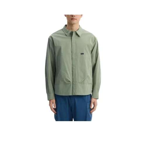 Коллаборация Columbia HIKE365 Рубашка Мужская Зеленая