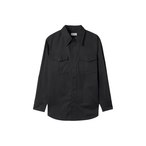 Lemaire Мужские Черные Рубашки