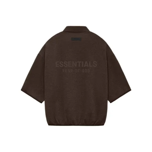 Fear of God ESSENTIALS 2024 Summer Collection Орех Коричневый Мужская Поло