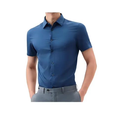 JODOLL Королевский Синий Мужские Рубашки