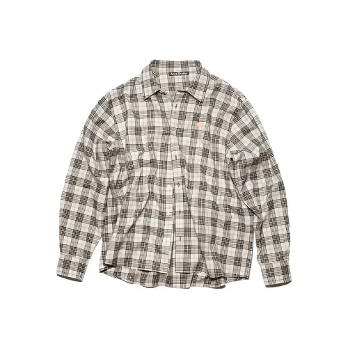 ACNE STUDIOS Meme Collection Белая Унисекс Рубашка