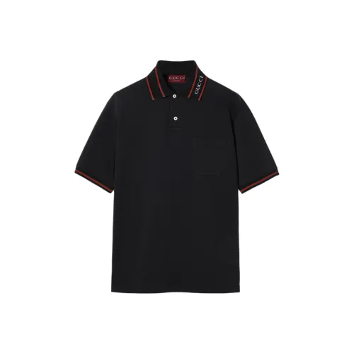 GUCCI Lido Поло Мужское Черное