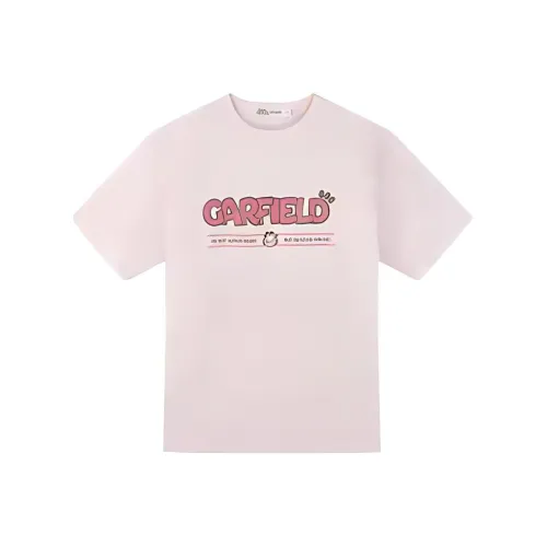 FUN X Garfield SS24 T Рубашка Унисекс Crystal Rose