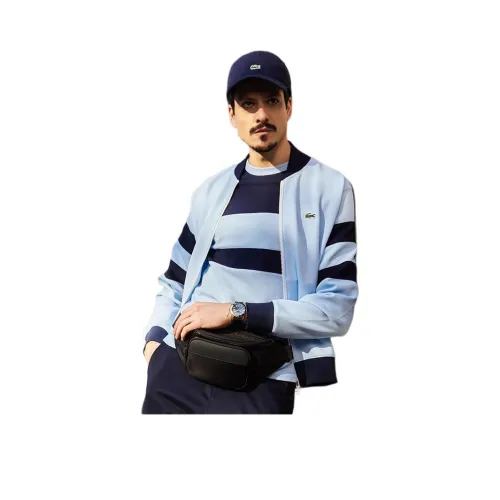 LACOSTE Толстовка Мужская Светло-Синяя