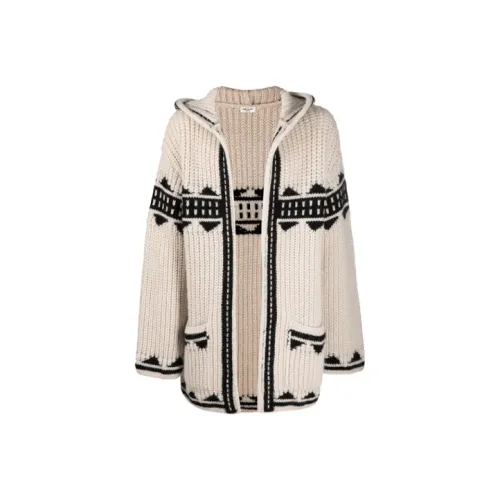 SAINT LAURENT FW21 Трикотаж Мужской Экрю