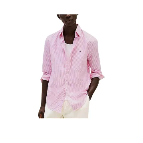 Tommy Hilfiger Рубашка Мужская Розовая