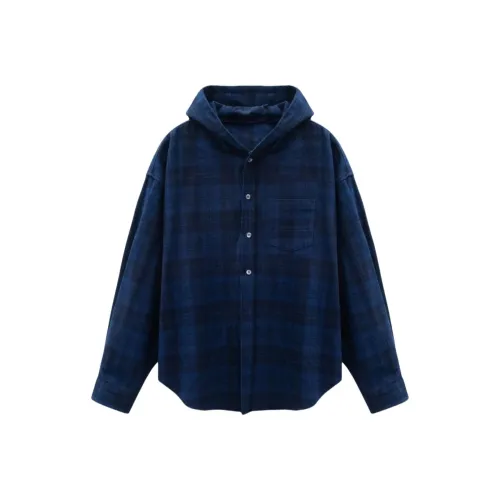 UPWARD LAB Blue Unisex Shirt UPWARD LAB Синий Унисекс Рубашка