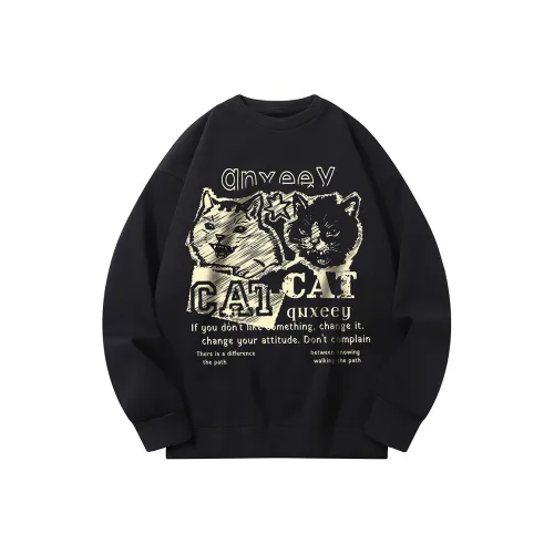 Qnxeey Унисекс Свитшоты