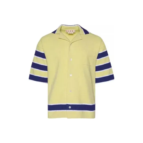 Marni Желтые Мужские Рубашки