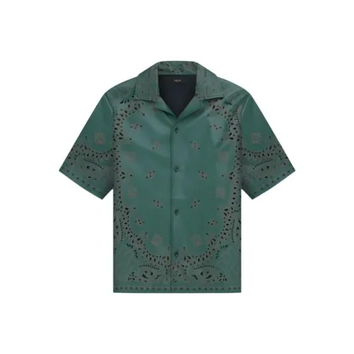 AMIRI Зеленые Мужские Рубашки