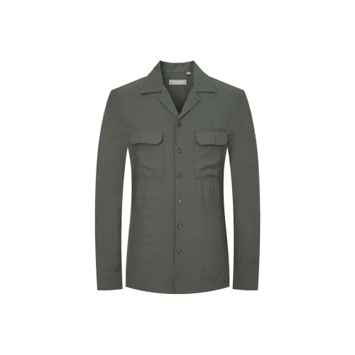 SAINT ANGELO Рубашка Унисекс Лесной Зеленый