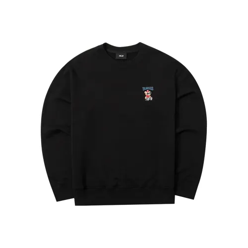 MLB Base Logo New York Yankees Scowling Bear Collection Толстовка Мужской Черный