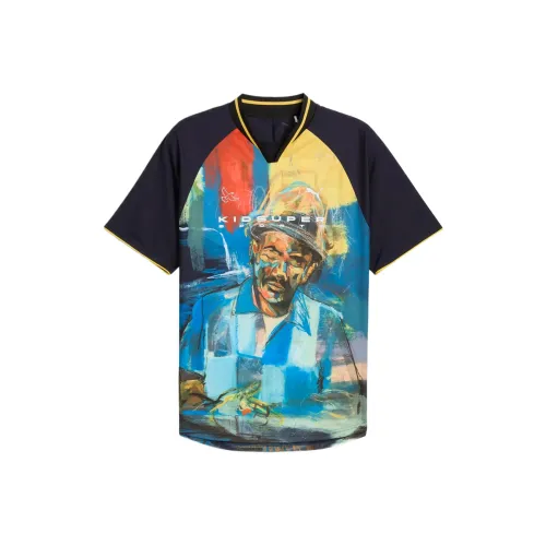 PUMA KIDSUPER STUDIOS Новый Marine Мужские Рубашки