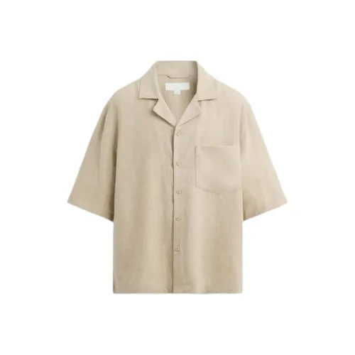 ZARA Light Beige Men's Shirts  
ZARA Светло-бежевые Мужские Рубашки
