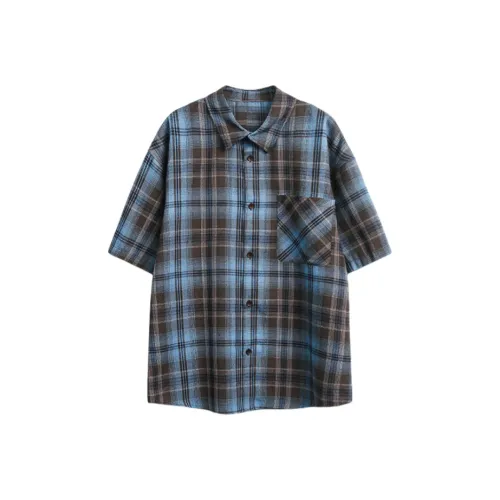 ArcaneFunk Синие Унисекс Рубашки