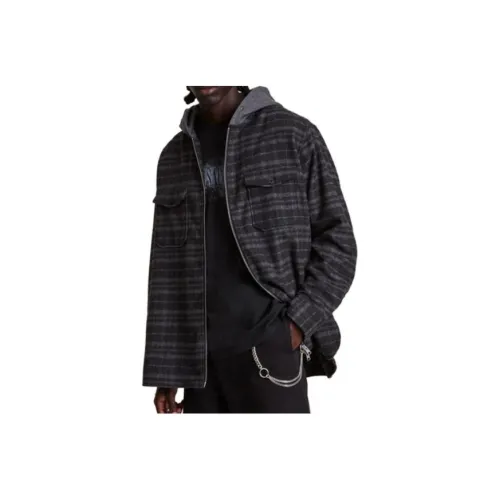 ALLSAINTS Мужские Черные Рубашки