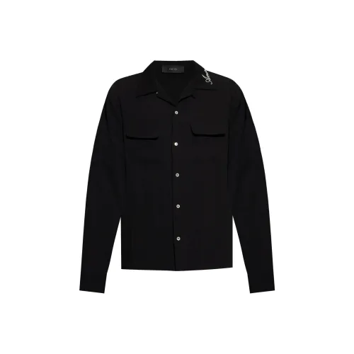 AMIRI Мужские Черные Рубашки