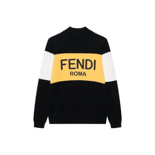 Fendi Черные Мужские Свитера