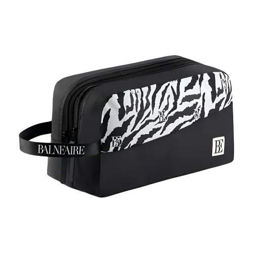 BALNEAIRE Нейлоновая плавательная сумка унисекс с черно-белым зебровым принтом