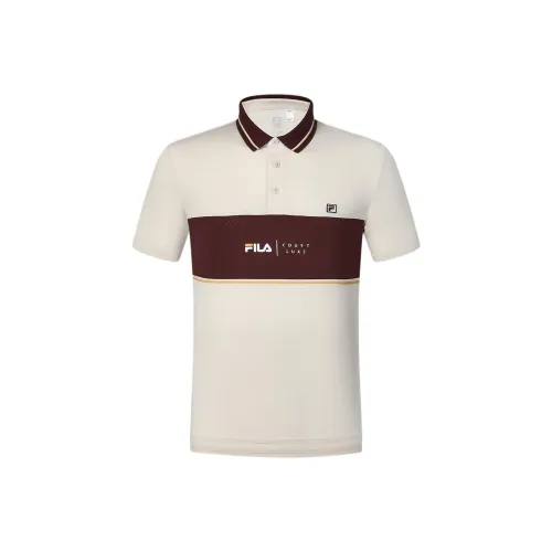 FILA Поло Мужское Цвет молочной сливы