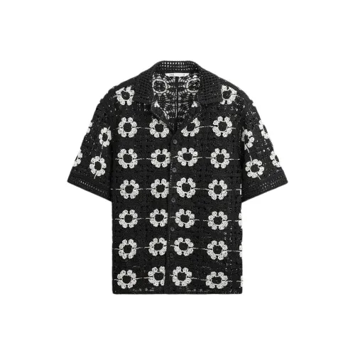 ZARA Мужские черные рубашки