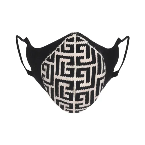 BALMAIN Хлопковая ткань Маски для лица Женские Черный