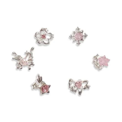 Серьги-гвоздики из стерлингового серебра 925 пробы Ringlove для женщин