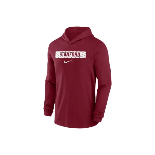 Nike Dri Fit COLLEGE Глубокий красный Sideline Свитшот Мужской Темно-красный