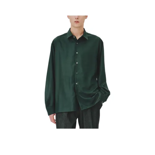 UNITED TOKYO SS25 Рубашка Мужская Оливково-зеленая