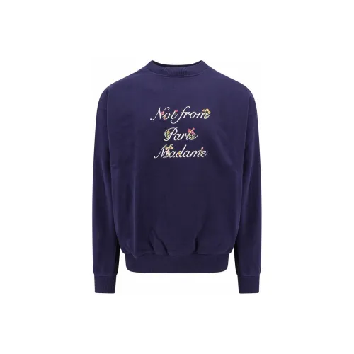 DROLE DE MONSIEUR Толстовка Мужской Синий