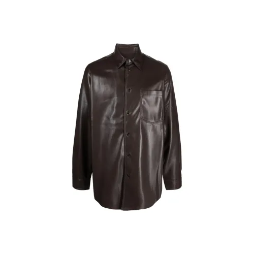 NANUSHKA Коричневый Мужские Рубашки