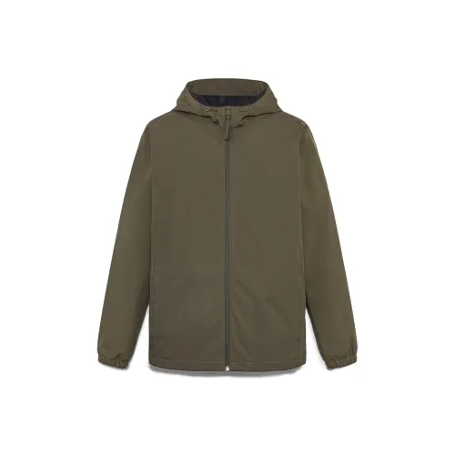 Timberland Городская жизнь Путешествие Коммутирование Водонепроницаемый и Ветрозащитный Ветровка Мужской Армейский зеленый