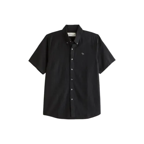 Abercrombie＆Fitch Рубашка Мужская Черная