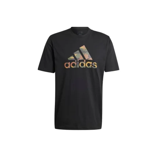 Adidas Мужские черные футболки